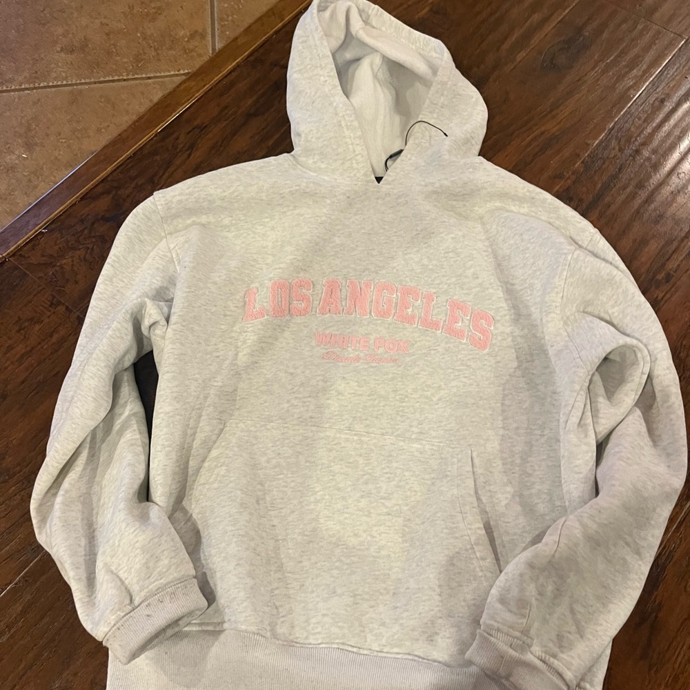 Grey Los Angeles Hoodie